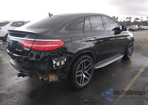 2019 Mercedes-Benz Amg Gle 43 Coupe 4Matic z USA, uszkodzony, nr VIN 4JGED6EB3KA151897